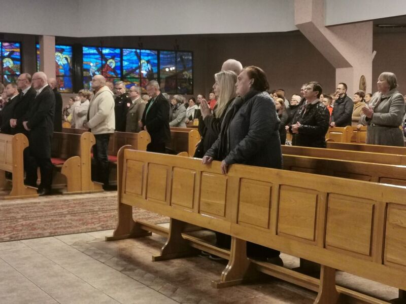13 października 2022 r. Uroczysta msza św. w kościele pw. Ducha Świętego w Słubicach