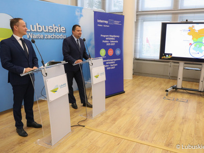 Konferencja prasowa nt. nowego Programu Współpracy INTERREG Polska-Saksonia
