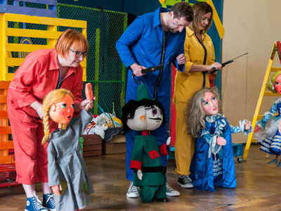 Zajęcia teatralne w Szkole Podstawowej w Starym Kurowie