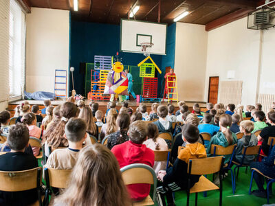 Zajęcia teatralne w Szkole Podstawowej w Starym Kurowie