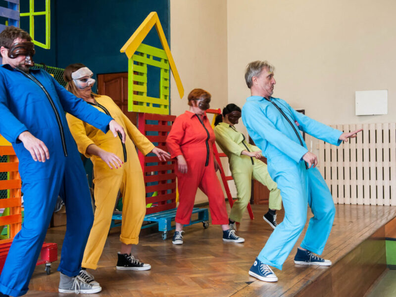 Zajęcia teatralne w Szkole Podstawowej w Starym Kurowie