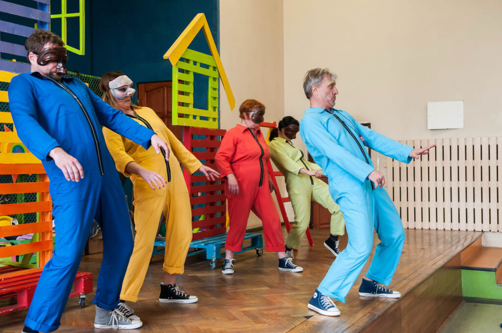Zajęcia teatralne w Szkole Podstawowej w Starym Kurowie