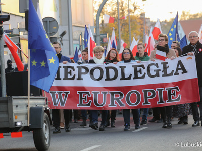 Tak maszerowaliśmy dla Niepodległej w Zielonej Górze w 2021 roku