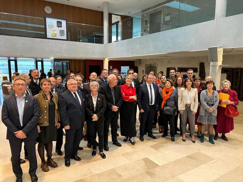 Wizyta lubuskiej delegacji w Radzie Departamentu Le Lot we Francji