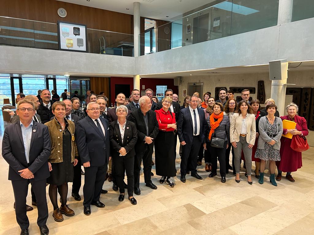Wizyta lubuskiej delegacji w Radzie Departamentu Le Lot we Francji