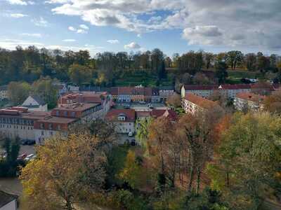 Park Mużakowski z perspektywy wieży widokowej