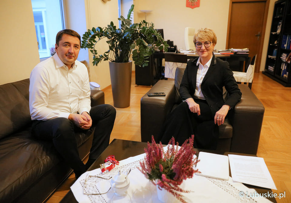 Spotkanie marszałek Elżbiety Anny Polak z prof. Dawidem Murawą