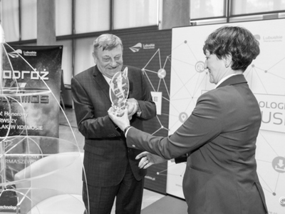 Mirosław Hermaszewski był m.in. gościem wydarzenia w ramach Światowego Dnia Kosmosu