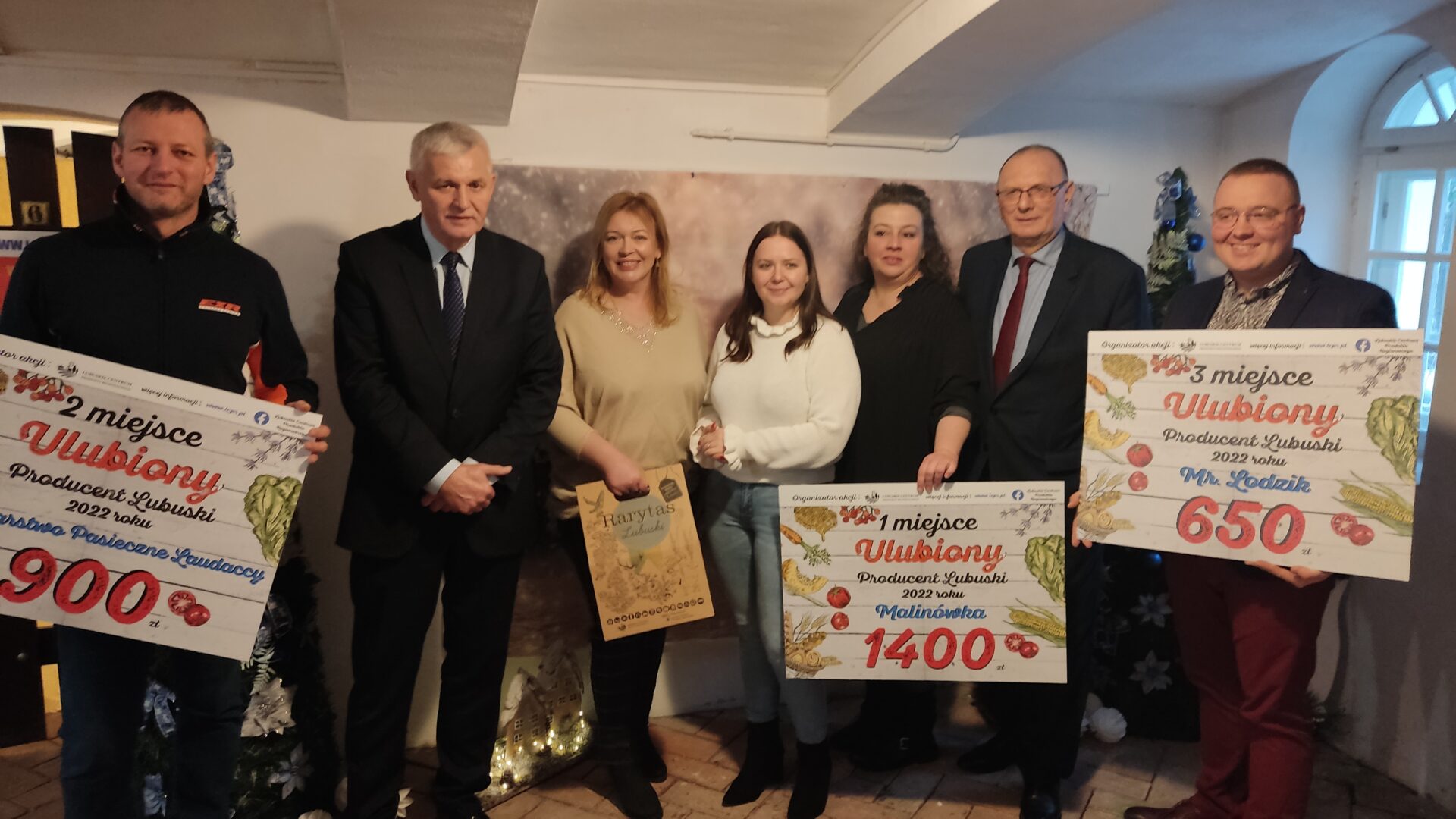 Wręczenia nagród laureatom konkursu Ulubiony Producent Lubuski 2022