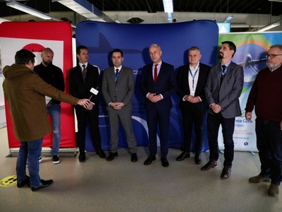 Ogłoszenie nowego połączenia lotniczego z Babimostu - 21.12.2022 