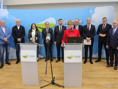 Noworoczna konferencja prasowa w urzędzie marszałkowskim