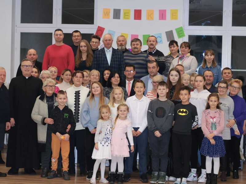  Uczestnicy otwarcia  świetlicy w Witosławiu - 03 grudnia 2022 r. 