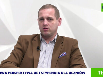 Wicemarszałek województwa lubuskiego Łukasz Porycki