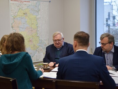 Spotkanie z przedstawicielkami Europejskiego Ugrupowania Współpracy Terytorialnej "Geopark Łuk Mużakowa"