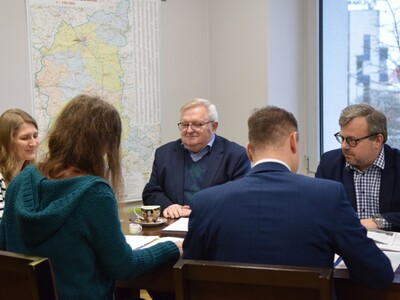 Spotkanie z przedstawicielkami Europejskiego Ugrupowania Współpracy Terytorialnej "Geopark Łuk Mużakowa"