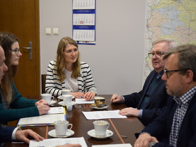 Spotkanie z przedstawicielkami Europejskiego Ugrupowania Współpracy Terytorialnej "Geopark Łuk Mużakowa"