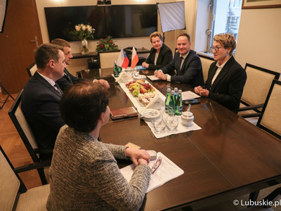 Spotkanie z przedstawicielami regionu partnerskiego - Kraju Libereckiego w Czechach