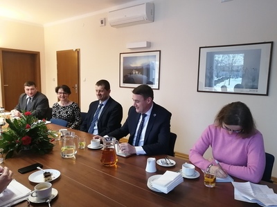 Spotkanie z przedstawicielami regionu partnerskiegp - Kraju Libereckiego w Czechach