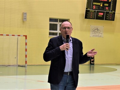 Podczas turnieju głos zabrał m.in. wicemarszałek województwa lubuskiego Stanisław Tomczyszyn 