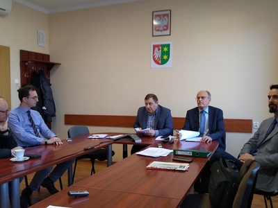 Uczestnicy posiedzenia Komisji Gospodarki i Rozwoju Województwa - 16 lutego 2023 r.