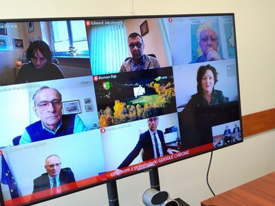Uczestnicy posiedzenia Komisji Gospodarki i Rozwoju Województwa - 16 lutego 2023 r.