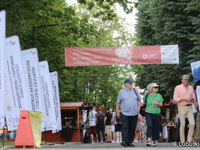 W czerwcu 2022 r. w Krośnie Odrzańskim odbył się Festiwal Polskich Win Musujących