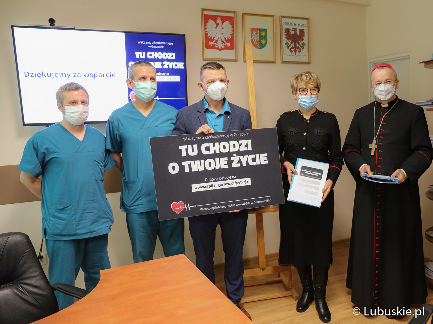 Pod petycją ws. utworzenia oddziału kardiochirurgii podpisali się m.in. marszałek Elżbieta Anna Polak i bp. Tadeusz Lityński.