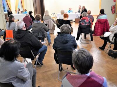 20 lutego 2023 r. Bezpłatne spotkanie z prawniczkami dla mieszkanek i mieszkańców Zielonej Góry oraz okolicznych miejscowości, zorganizowane przez Wojewódzka Radę Kobiet w Regionalnym Centrum Animacji Kultury w Zielonej Górze