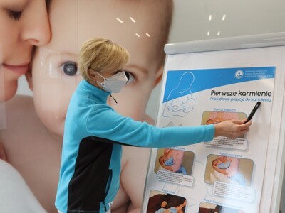 Podczas warsztatów dla rodziców Wioletta Gębicz - koordynator szkoły rodzenia gorzowskiego szpitala będzie doradzać rodzicom, jak opiekować się maluszkiem.