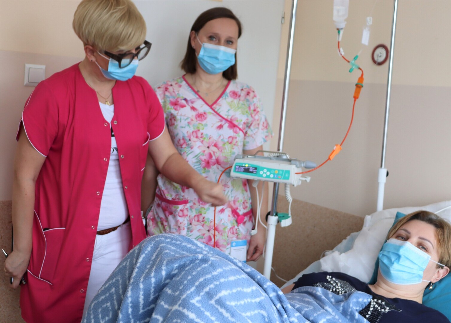 Pani Adriana jako pierwsza pacjentka gorzowskiego szpitala otrzymała lek nowej generacji na stwardnienie rozsiane