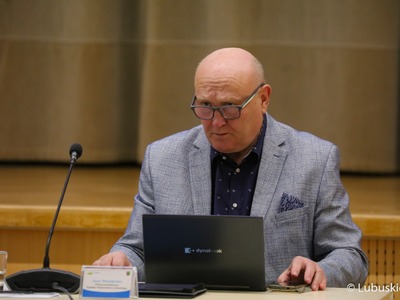 Przewodniczący Sejmiku Województwa Lubuskiego Wacław Maciuszonek