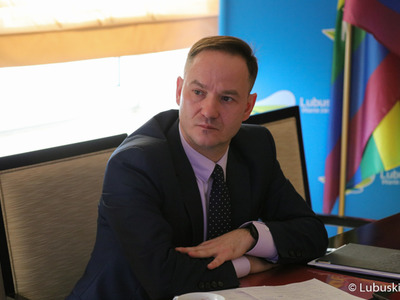 W spotkaniu uczestniczył także dyrektor Biura Współpracy Zagranicznej w Urzędzie Marszałkowskim Województwa Lubuskiego, Radosław Brodzik