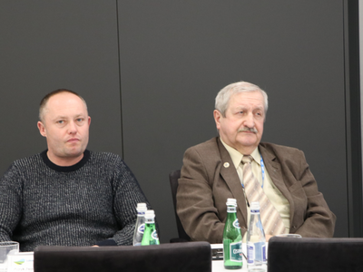 Członkowie Wojewódzkiej Rady Dialogu Społecznego w województwie lubuskim.