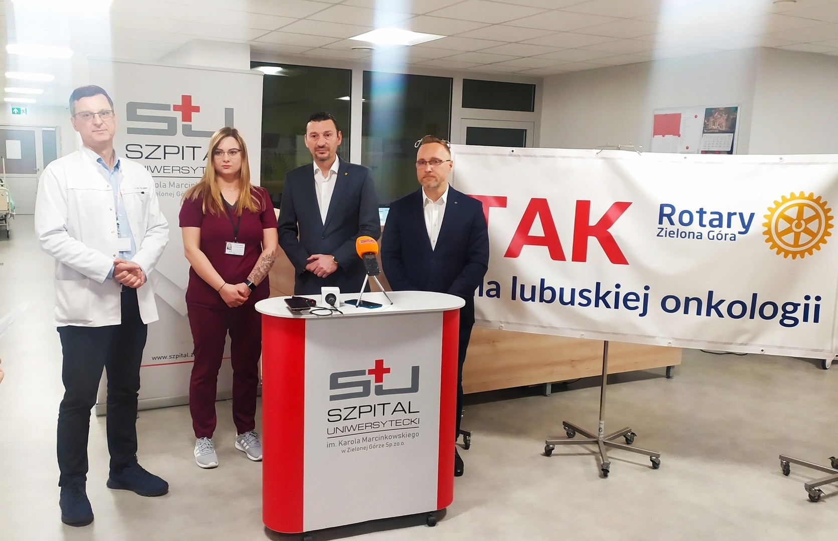 Nowe urządzenie zostało przekazane przez Rotary Club Zielona Góra