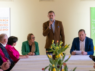 Spotkanie wicemarszałka Łukasza Poryckiego z dyrektorami i zastępcami wojewódzkich samorządowych jednostek organizacyjnych