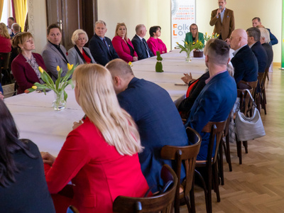 Spotkanie wicemarszałka Łukasza Poryckiego z dyrektorami i zastępcami wojewódzkich samorządowych jednostek organizacyjnych 
