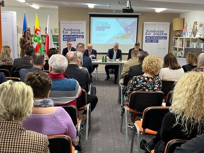 12 kwietnia 2023 r. - spotkanie informacyjne na temat Funduszy Europejskich dla Lubuskiego 2021–2027 w Bibliotece Publicznej w Międzyrzeczu  