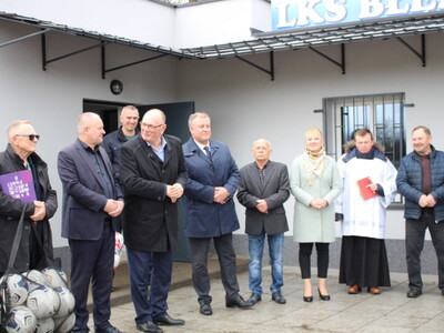 Lubuska Baza Sportowa: nowa szatnia w Olbrachtowie 