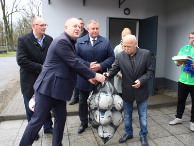 Lubuska Baza Sportowa: nowa szatnia w Olbrachtowie 