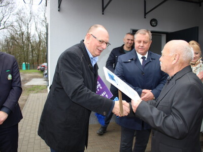 Lubuska Baza Sportowa: nowa szatnia w Olbrachtowie 