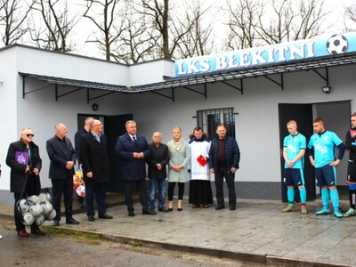 Lubuska Baza Sportowa: nowa szatnia w Olbrachtowie 