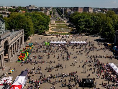 Miejsce Dnia Polskiego w Brukseli - park Cinquantenaire