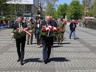 Wicemarszałek Województwa Lubuskiego Stanisław Tomczyszyn wziął udział w uroczystościach z okazji Narodowego Dnia Zwycięstwa.