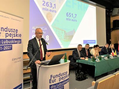 Spotkanie informacyjne nt. Funduszy Europejskich dla Lubuskiego 2021-2027 we Wschowie