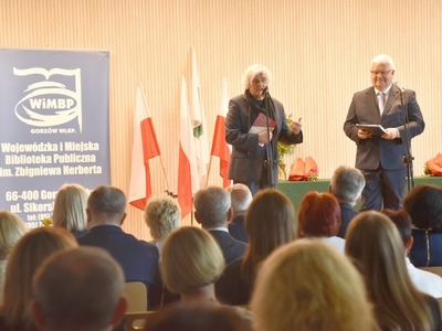 W Gminnym Ośrodku Kultury w Kłodawie 8 maja 2023 r. odbyły się uroczyste wojewódzkie obchody Dnia Bibliotekarza i Bibliotek