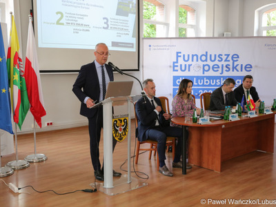 Spotkanie nt. Funduszy Europejskich dla Lubuskiego w Żaganiu