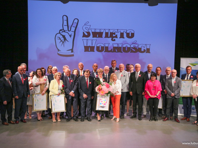 Wręczenie nagród 25-lecia Samorządu Województwa Lubuskiego