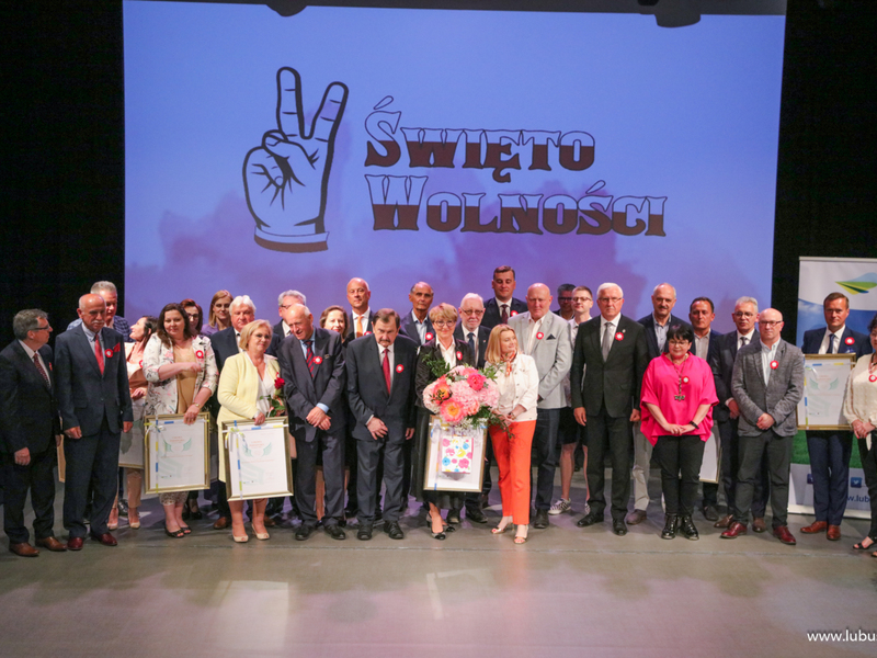 Wręczenie nagród 25-lecia Samorządu Województwa Lubuskiego