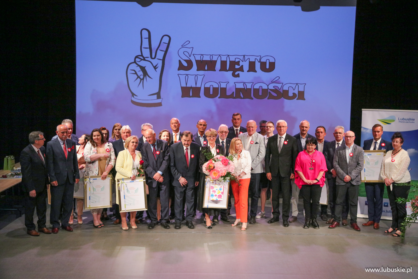 Wręczenie nagród 25-lecia Samorządu Województwa Lubuskiego
