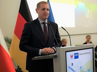 Otwarcie wystawy "Lubuskie przyrodą zachwyca" we Frankfurcie nad Odrą